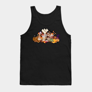 Fall Coffee Autumn Pumpkin spice Tank Top